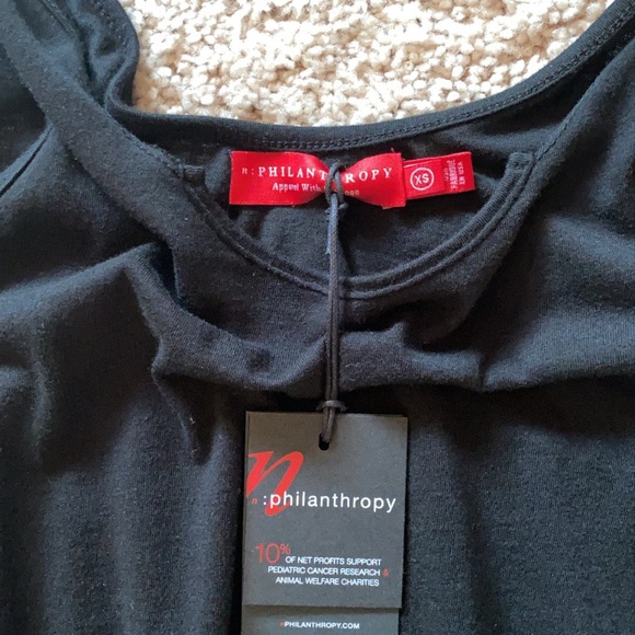 Nphilanhtropy black bodysuit - Picture 2 of 2